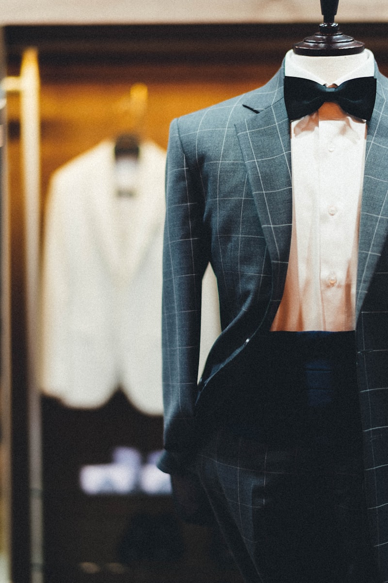 Tuxedo with bow tie
